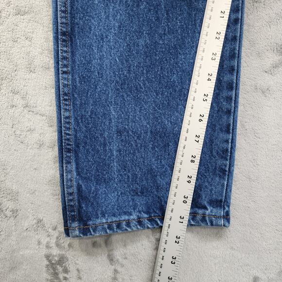 Rustler Jeans Mens 40X32 Blue Regular Fit Straight Leg Heavy Weight 87621PW - Picture 7 of 9